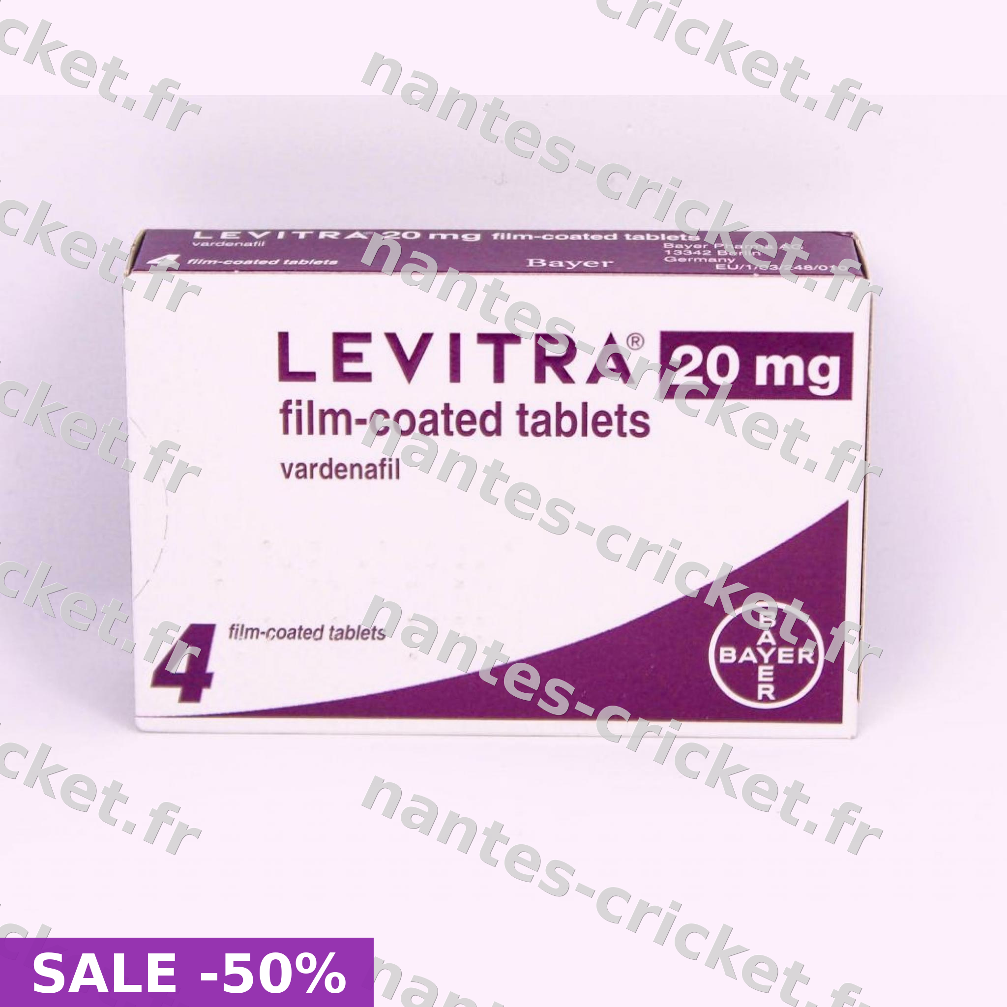 Achat Levitra 20mg sans ordonnance — comprimés Vardenafil générique